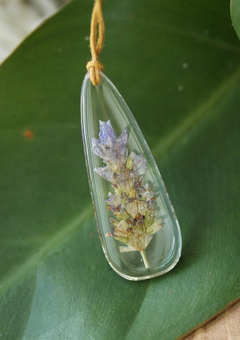 Colar Lavanda (6 cm x 2 cm)