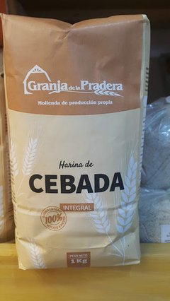 harina integral orgánica de cebada Las Praderas x 1 kg