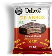 DELUXE & Bla bla - Alfajores de arroz cubiertos de chocolate con relleno - Sin TACC - comprar online