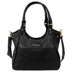 Imagem do Bolsa Feminina em Couro PU Hobo Luxo com Texturas Em Alto Relevo e Com Tressê, Perfeita para Qualquer Ocasião