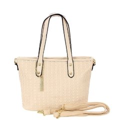 Bolsa Feminina Luxo Estilo Totem Texturizada Com Pingente Dourado, Perfeita para o Dia a Dia, Como Trabalho e Eventos Fe - comprar online