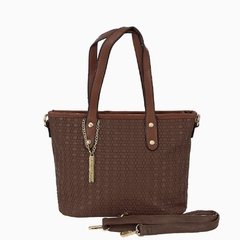 Bolsa Feminina Luxo Estilo Totem Texturizada Com Pingente Dourado, Perfeita para o Dia a Dia, Como Trabalho e Festas na internet