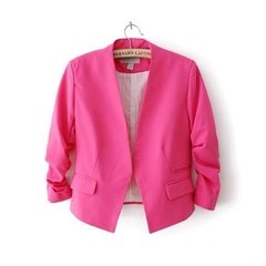 Blazer Feminino Slim Short Size na internet