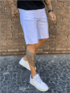 Bermuda Masculina Jeans Branca 2