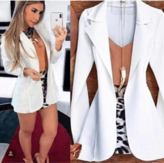 Blazer Feminino Longo Supreme na internet