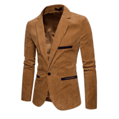 Blazer Masculino Casual de Veludo - comprar online