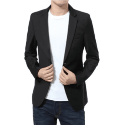 BLAZER MASCULINO SLIM FIT AZUL MARINHO - loja online