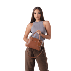 Bolsa Feminina Vezzu com Alça de Mão e Transversal 2 - loja online