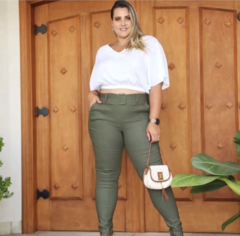 CALÇA ALFAIATARIA PLUS SIZE ELEGANTE - LUKAHE - Moda e Acessórios