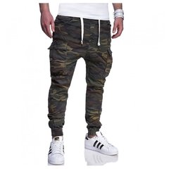 Calça Jogger Camuflada com Bolsos Cargo de Sarja - comprar online