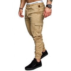 Calça Cargo Masculina Estilo Jogger de Sarja