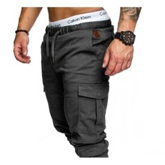 Calça Cargo Masculina Jogger Cargo Sarja - LUKAHE - Moda e Acessórios