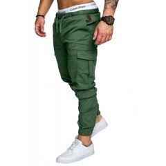 Calça Cargo Masculina Estilo Jogger de Sarja