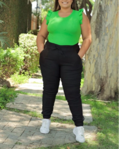 Calça Feminina Jogger Plus Size - loja online