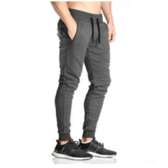 Calça com elastico no tornozelo masculina 2025