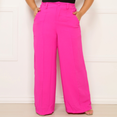 Calça Pantalona Plus Size Tecido Duna - loja online