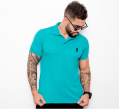 CAMISETA GOLA POLO EM PIQUET MASCULINA 2 - LUKAHE - Moda e Acessórios