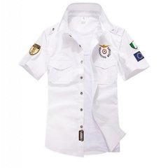 Camisa Militar Italiana Masculina - LUKAHE - Moda e Acessórios