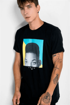 Camiseta Will Smith Fresh Prince Minimalista na internet