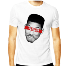 Camiseta Will Smith Fresh Prince Um Maluco No Pedaço na internet