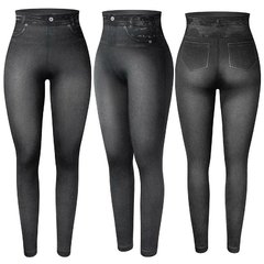 Legging Modeladora Lipo Jeans - LUKAHE - Moda e Acessórios