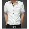 Camisa Masculina Europian Manga Curta