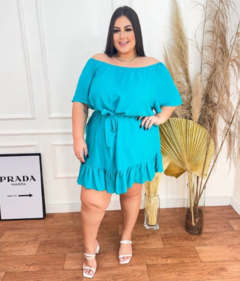 Vestido Plus Size Ciganinha Soltinho na internet