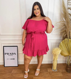 Vestido Plus Size Ciganinha Soltinho - LUKAHE - Moda e Acessórios