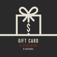 Gift Card A piacere - tienda online