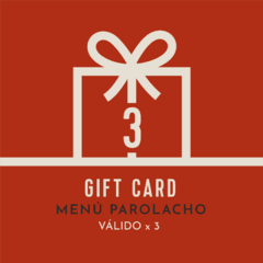 Gift Card Menú Parolacho - La Parolaccia