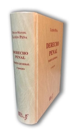 Luzón Peña, Diego M. - Derecho Penal. Parte general. 3a Ed. (E) - comprar online