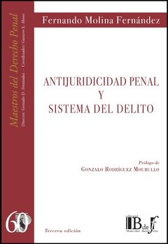 Molina Fernández, Fernando - Antijuridicidad penal y sistema del delito