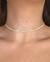 Chocker Riviera Cristal 3mm Ouro na internet