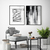 Composição com 2 Quadros Decorativos - Castlebar + Black & White Strokes 02 na internet