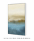 Quadro Decorativo - Medida 80x160 em Canvas (tela) com Moldura - Arte: Gold & Blue No. 02 na internet