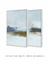 Composição com 2 Quadros Decorativos - Medidas 65x80 em Canvas (tela) com Moldura - Artes: Blue Day No. 04 + No. 05 - comprar online