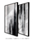 Composição com 2 Quadros Decorativos - Black & White Strokes 01 + 02 - loja online