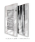 Composição com 2 Quadros Decorativos - Castlebar + Black & White Strokes 02 - Art Tonial - Quadros Decorativos