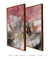 Composição com 2 Quadros Decorativos - Crazy abstract art No. 02 + 03 - loja online