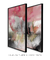 Composição com 2 Quadros Decorativos - Crazy abstract art No. 02 + 03 - comprar online