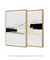 Composição com 2 Quadros Decorativos - Fragile trust No. 01 + 02 - loja online