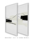 Composição com 2 Quadros Decorativos - Fragile trust No. 01 + 02 - comprar online