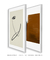 Composição com 2 Quadros Decorativos - Nordic 05 + Brown abstract 01 na internet