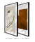 Imagem do Composição com 2 Quadros Decorativos - Nordic 05 + Brown abstract 01