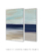 Composição com 2 Quadros Decorativos - Sea 01 + Sea 02 - Art Tonial - Quadros Decorativos