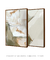 Composição com 2 Quadros Decorativos - Settled 04 + Canduras do Deserto 05 - loja online