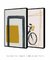Composição com 2 Quadros Decorativos - Siena + Bike