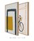Composição com 2 Quadros Decorativos - Siena + Bike - Art Tonial - Quadros Decorativos