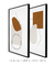 Composição com 2 Quadros Decorativos - Sober + Shiver - comprar online