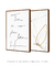 Composição com 2 Quadros Decorativos - There is no Place Like Home + Riscos - loja online